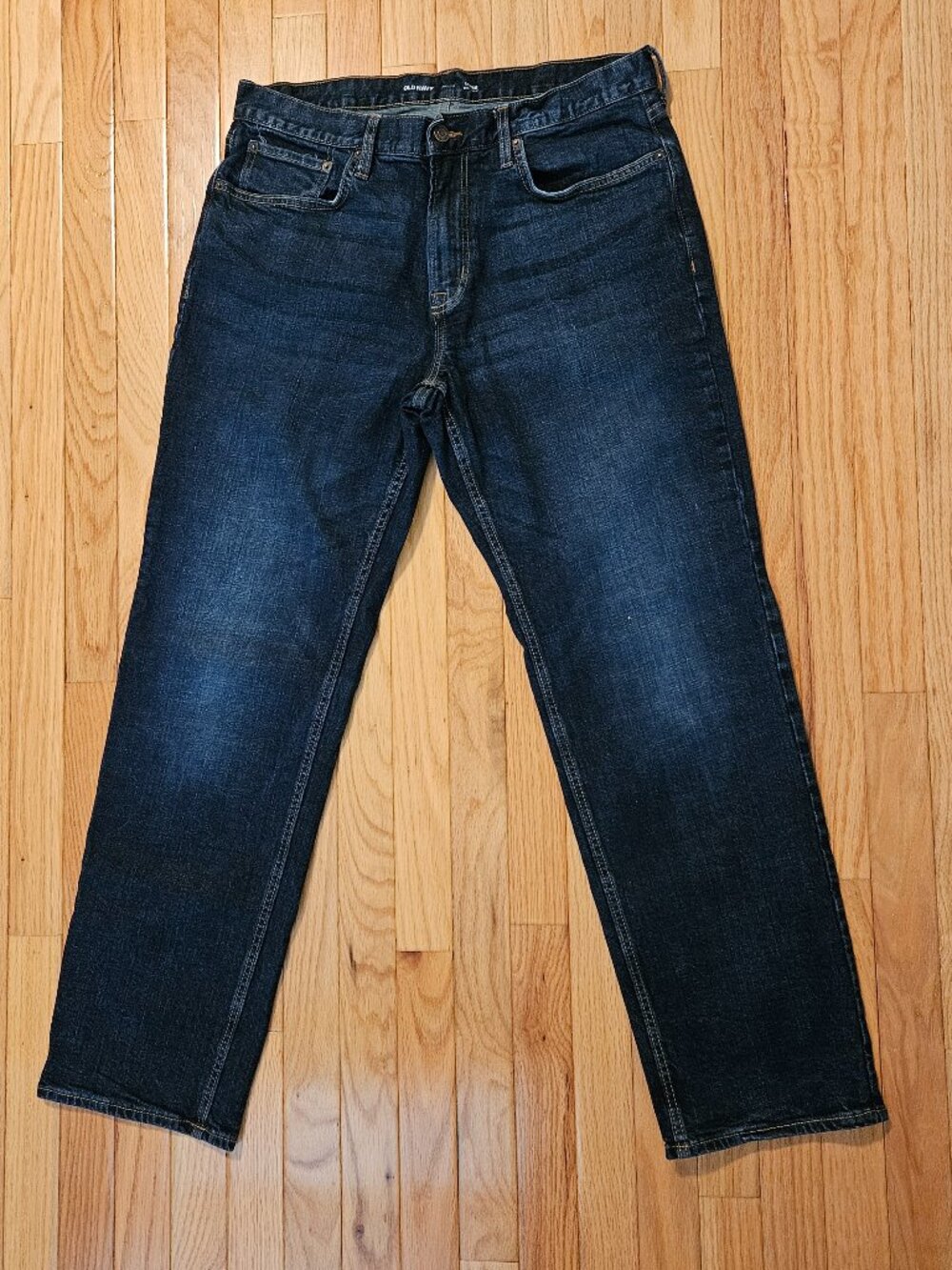 Old Navy Men's Dark Washed Loose Fit Jean Size 36W/34L